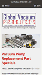 Mobile Screenshot of globalvacuum.com